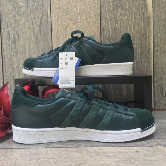 adidas green velvet shoes